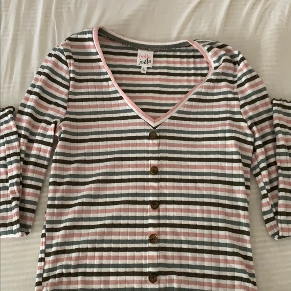 long sleeve crop top